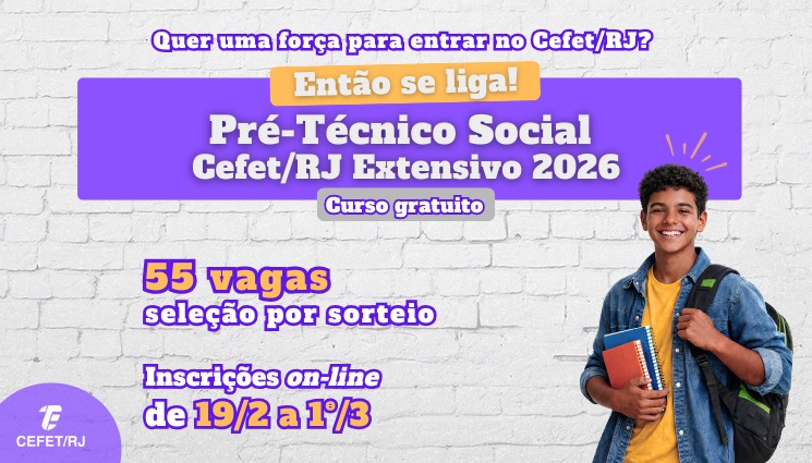 Unidade Maracanã abre 55 vagas em curso preparatório para ensino médio/técnico